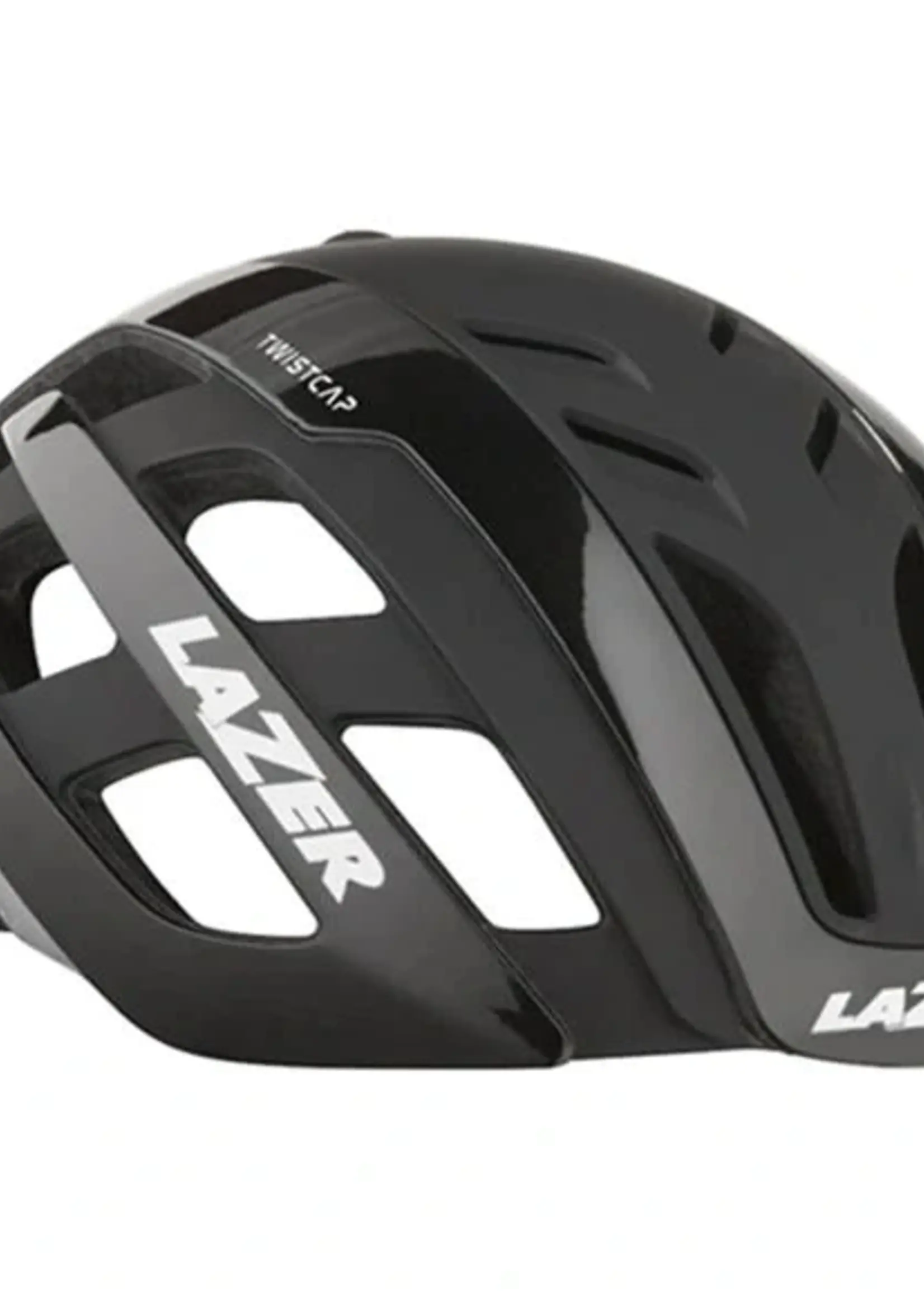 LAZER CASCO ROAD CENTURY MIPS NEGRO MATE LED TALLA L