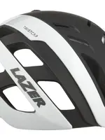 LAZER CASCO ROAD CENTURY BLANCO NEGRO TALLA L + LED