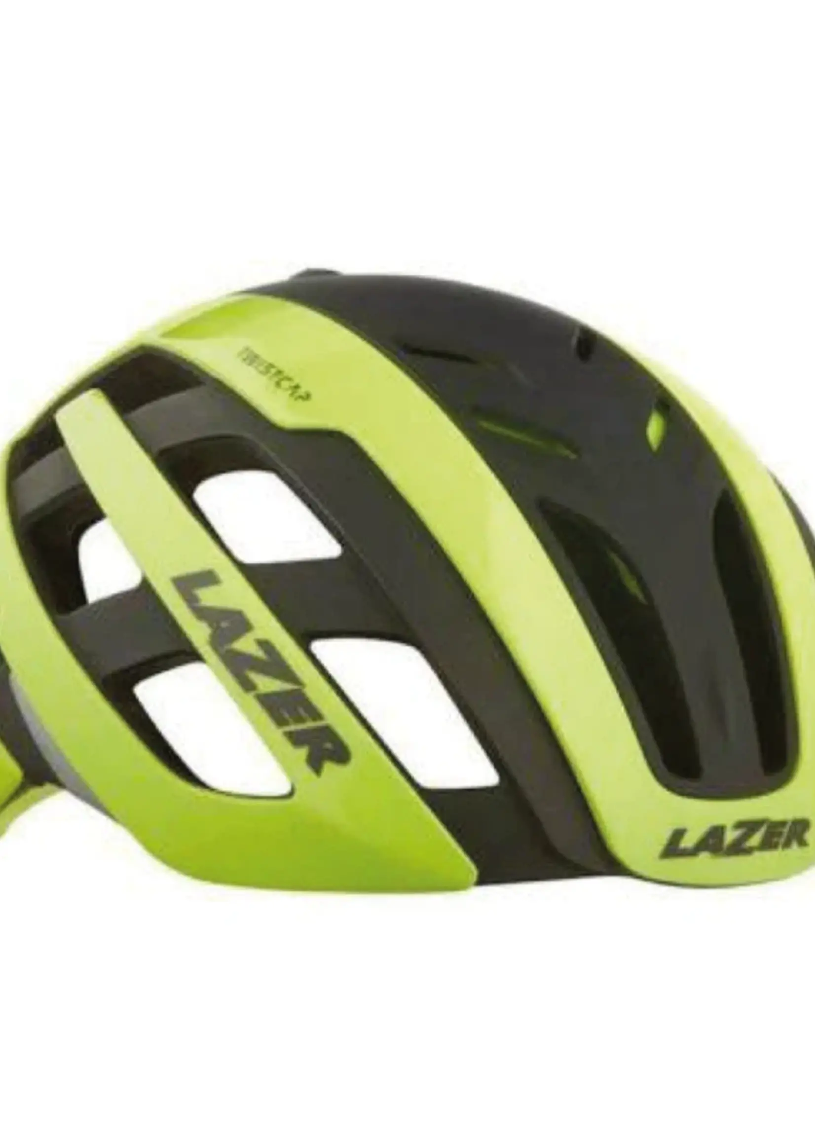 LAZER CASCO ROAD CENTURY MIPS AMARILLO FLASH NEGRO LED TALLA S