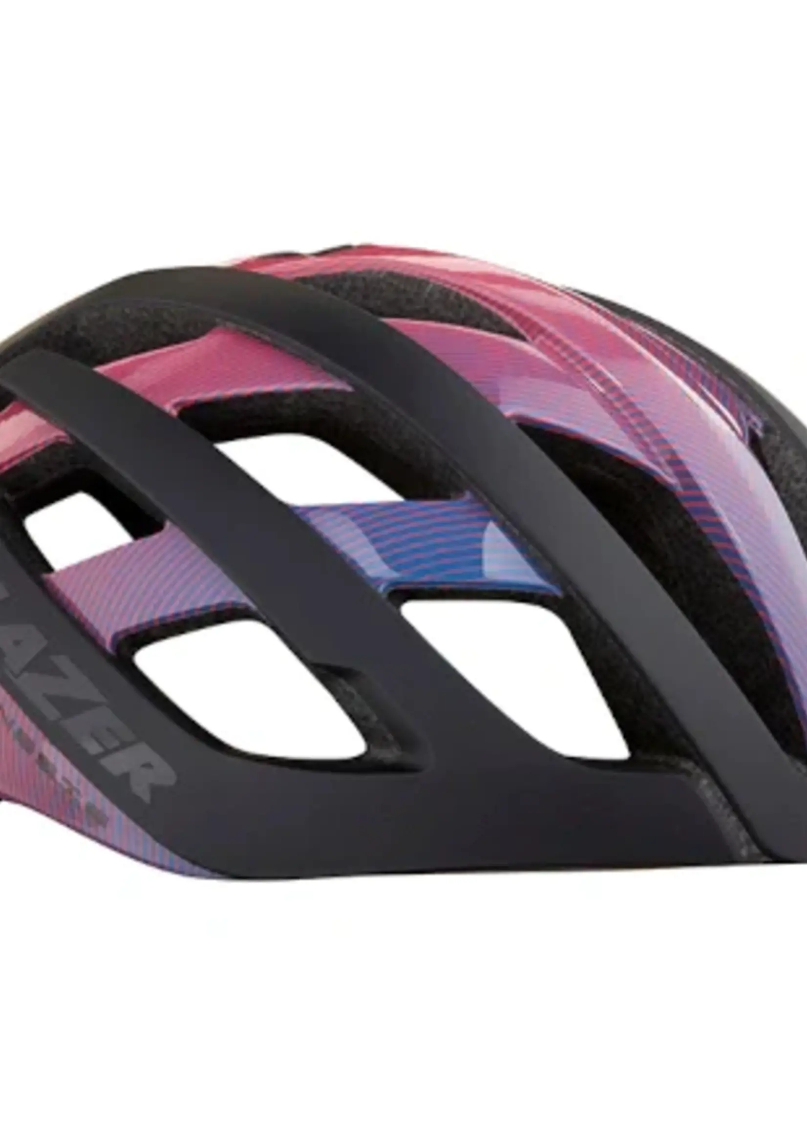 LAZER CASCO ROAD GENESIS RAYAS MATE TALLA L