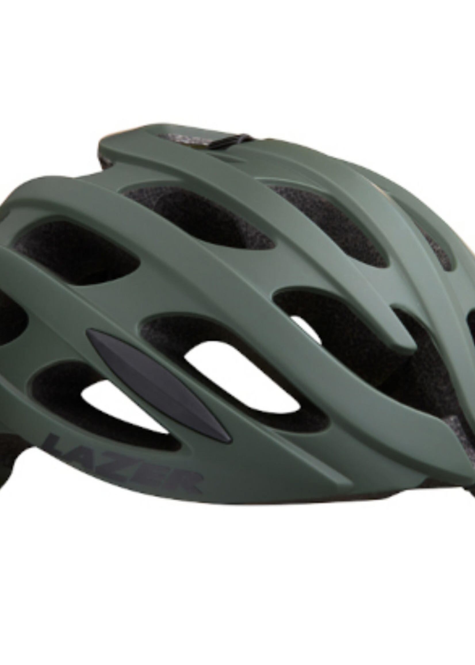 LAZER CASCO ROAD BLADE VERDE OSCURO AMARILLO TALLA M
