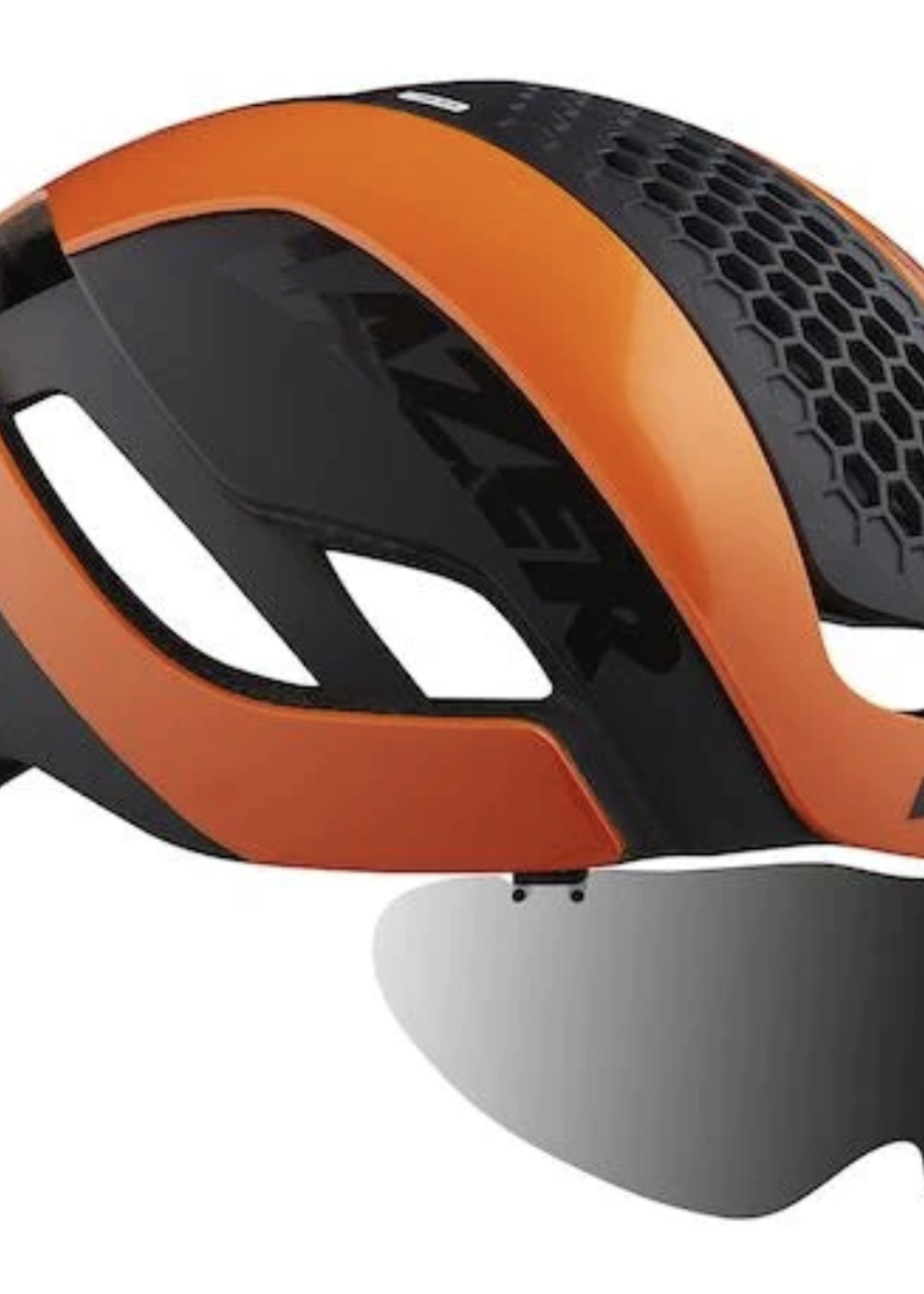 LAZER CASCO ROAD BULLET 2.0 NARANJA FLASH LENS+LED TALLA L