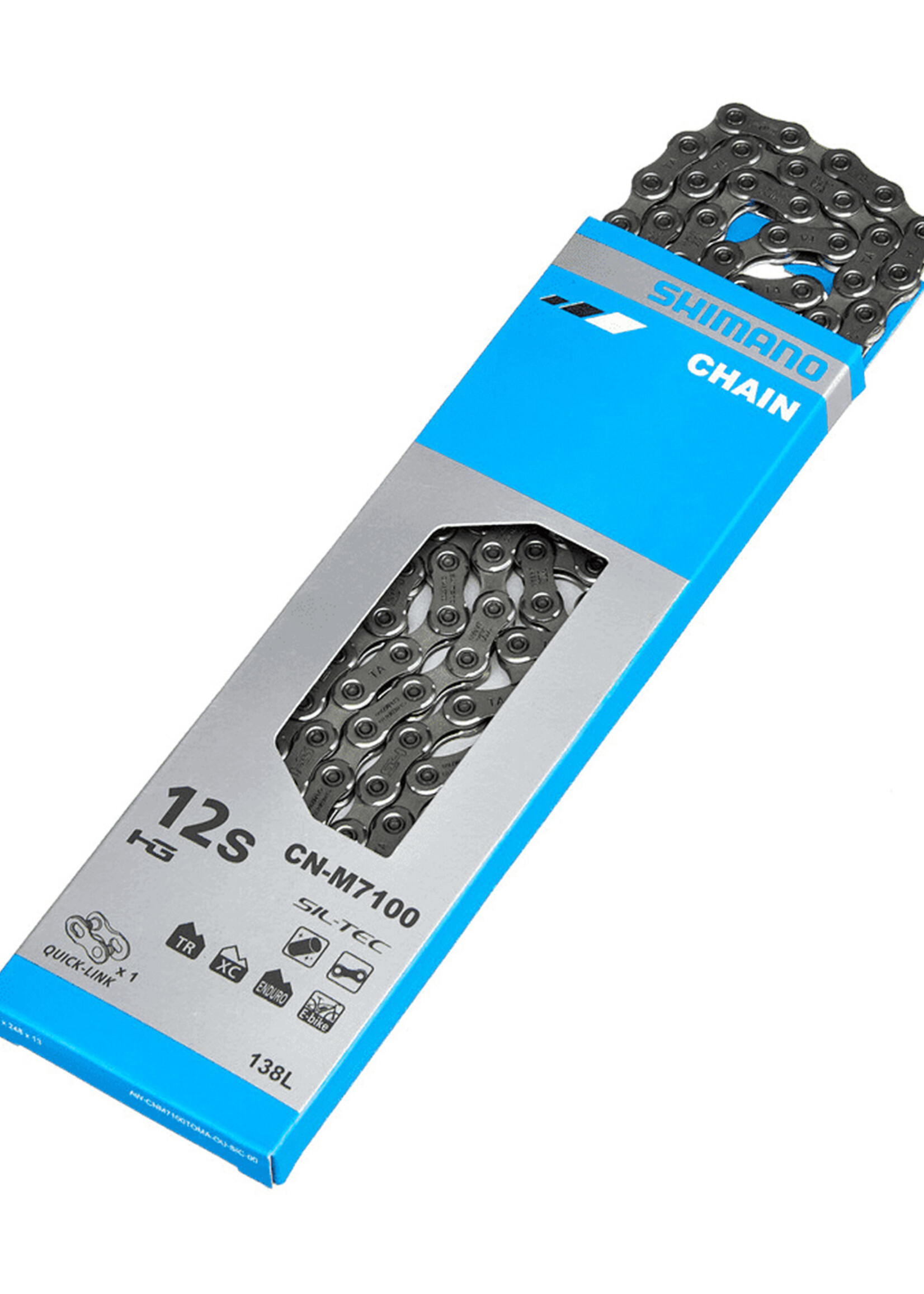 Shimano CADENA CN-M7100 138L 12V C/ QUICK LINK