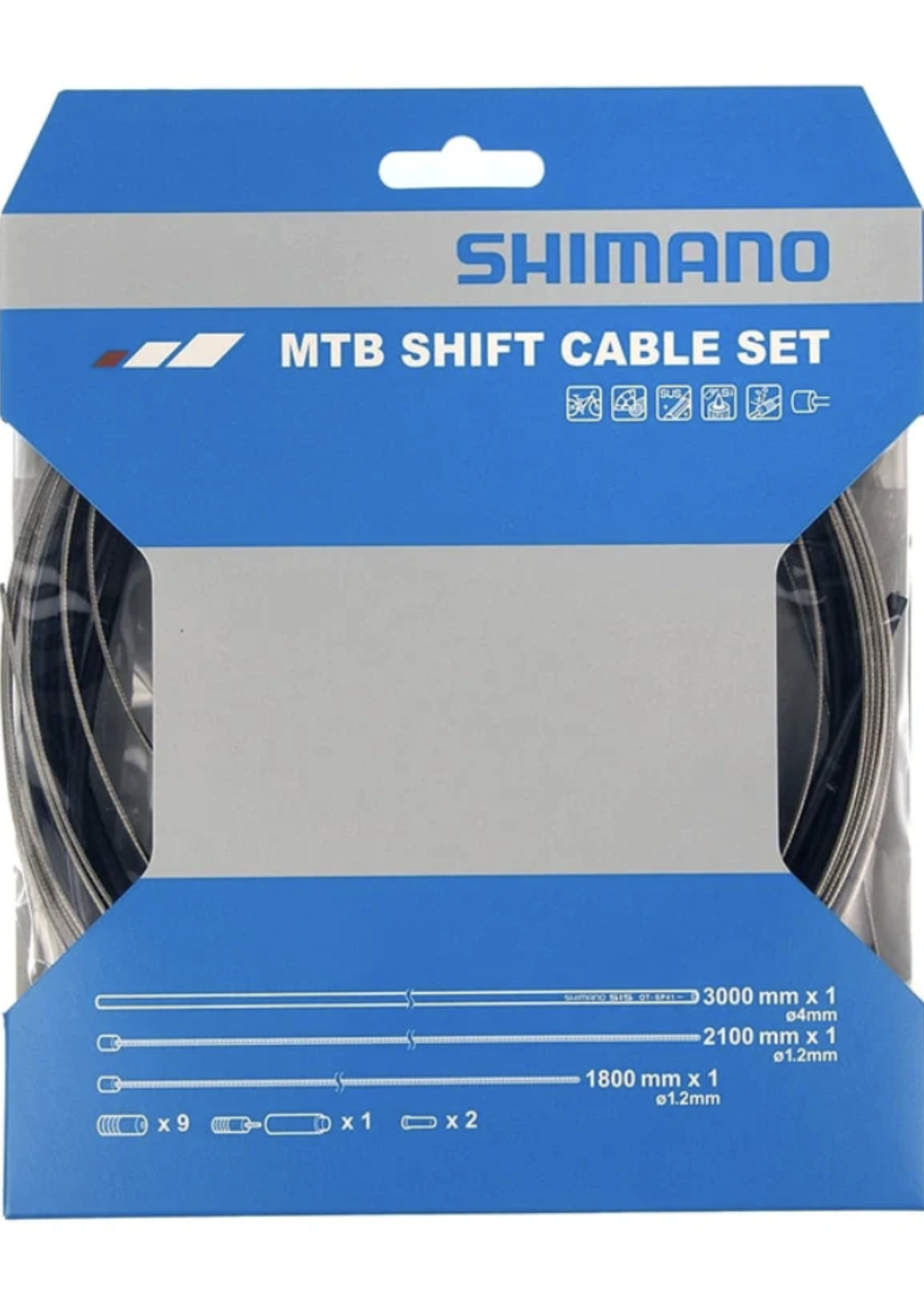 Shimano CABLE DE CAMBIO E COND MTB SP41 1800.2100MM INOX NEGRO