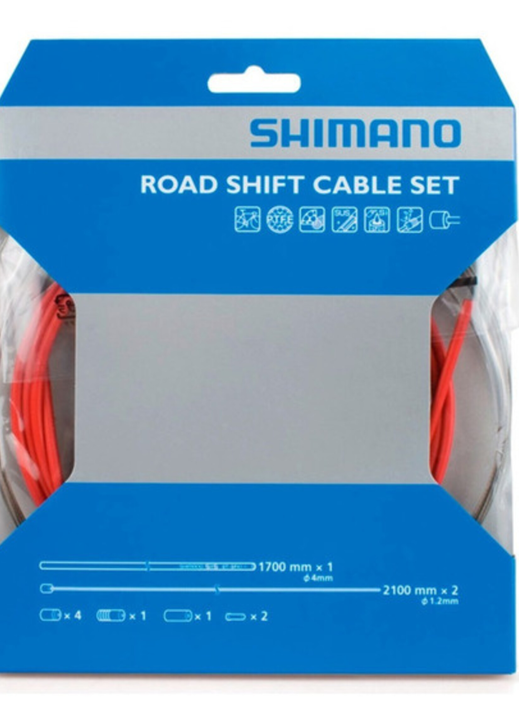 Shimano JGO DE CABLES/FORROS DE CAMBIO RUTA RJ