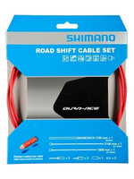 Shimano CABLE DE CAMBIO Y FORROS RUTA POLYMERO RJO