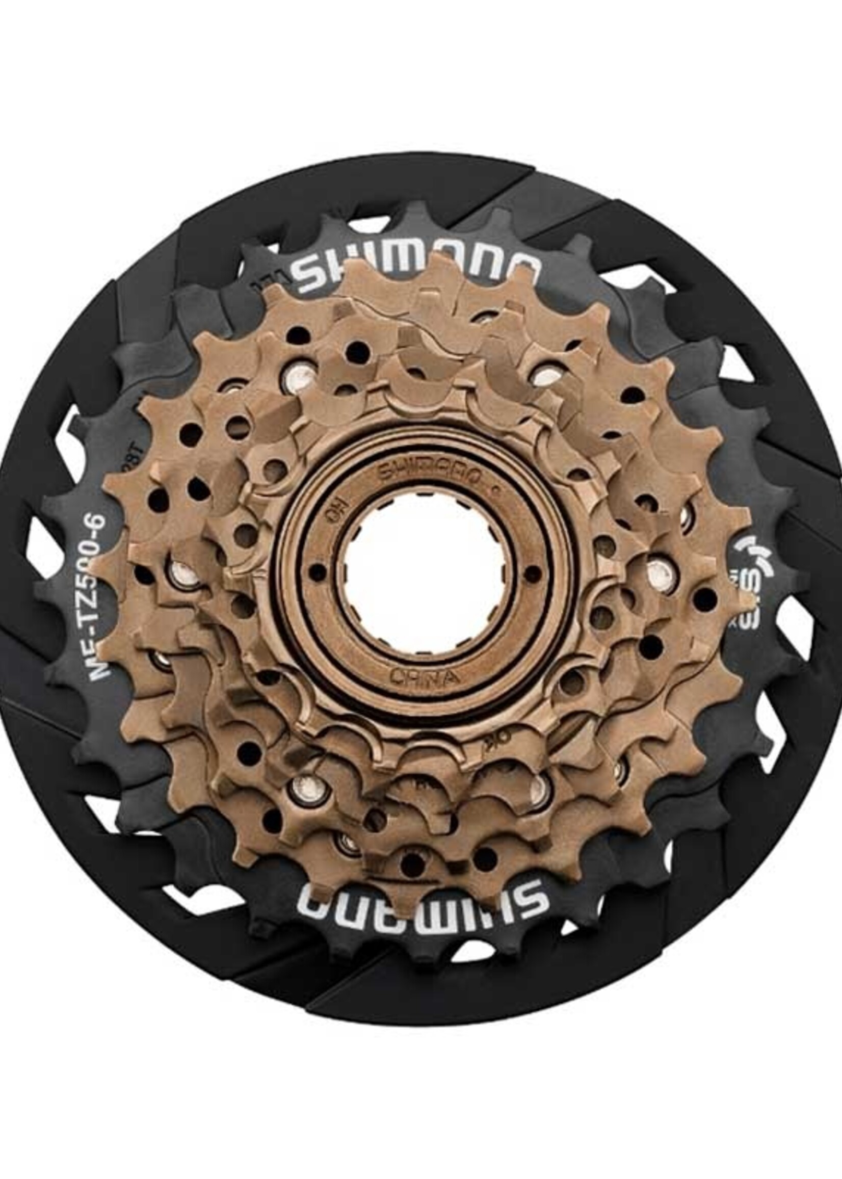 Shimano RUEDA LIBRE TOURNEY MF-TZ500 14/28D 6V CON PROTECTOR