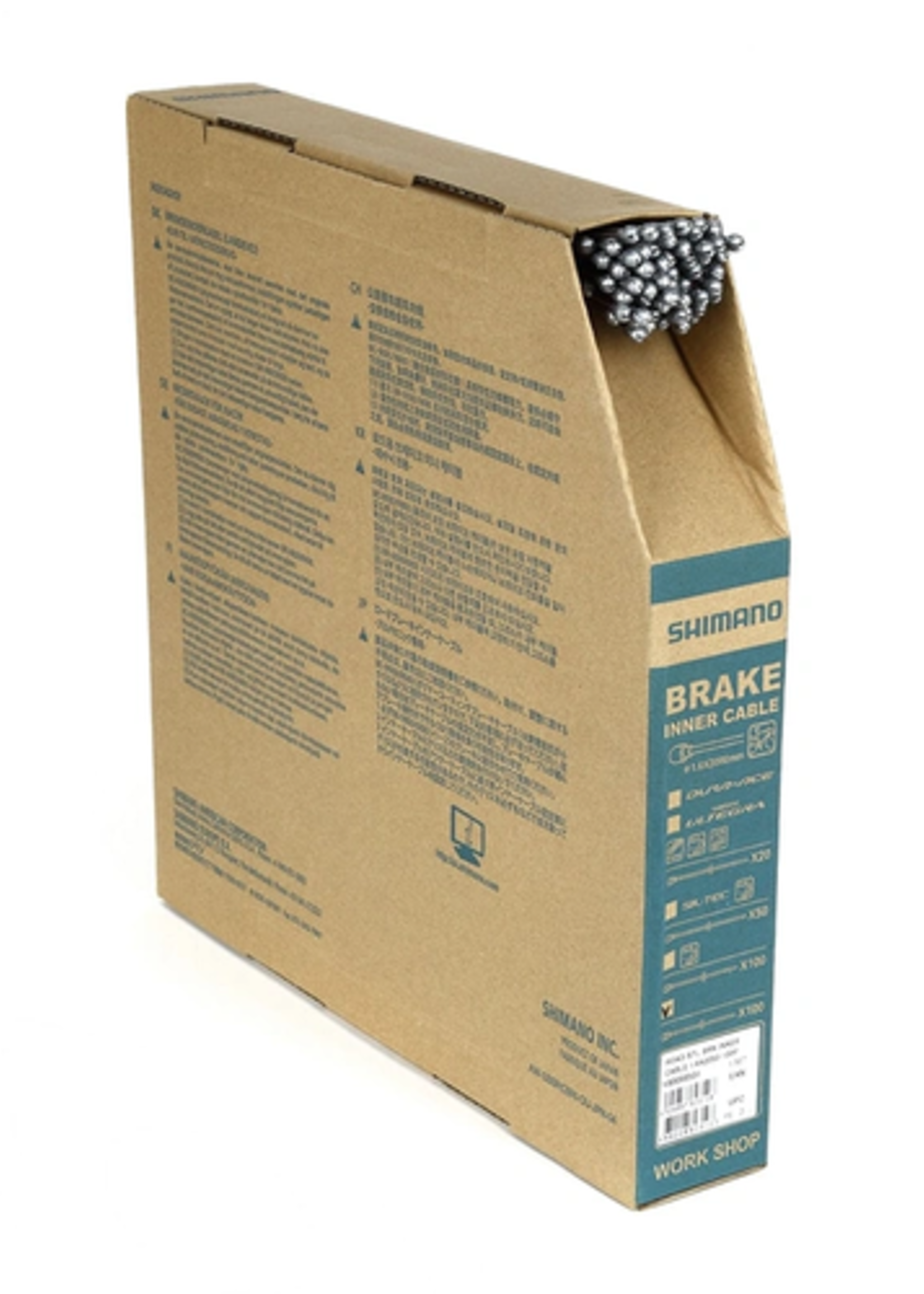 Shimano CABLE DE FRENO 1.6X2050MM ROAD CAIXA C/100 ACERO