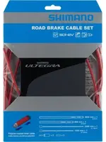 Shimano JUEGO CABLES FRENO POLIMERO/FORROS ULTEGRA RJO