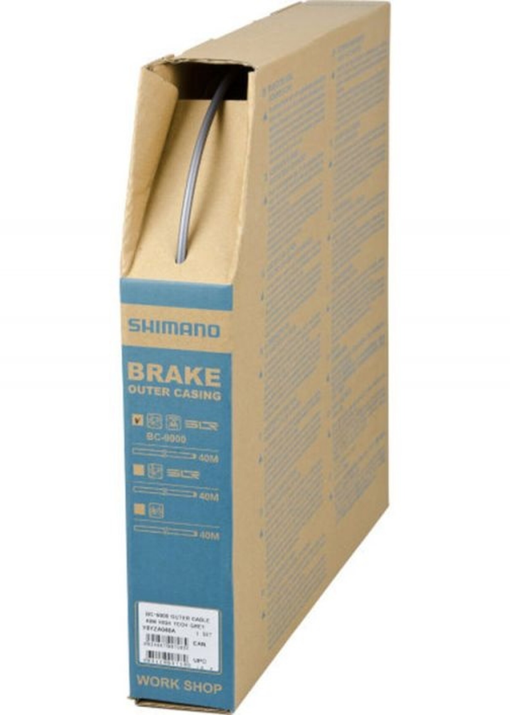 FORRO CABLE FRENO BC-9000 CAJA 40M GRIS