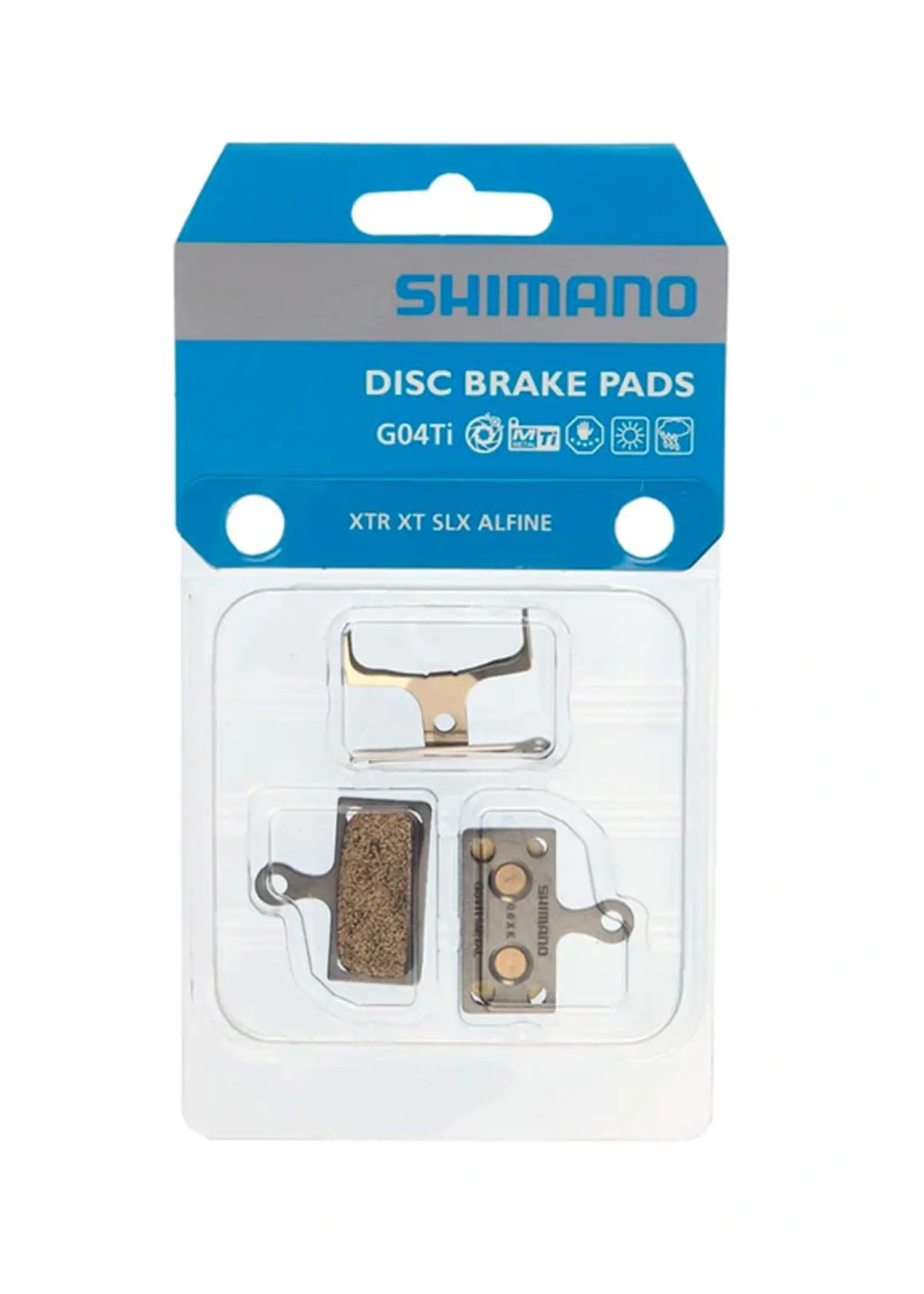 Shimano BALATAS DE FRENO G04TI METAL