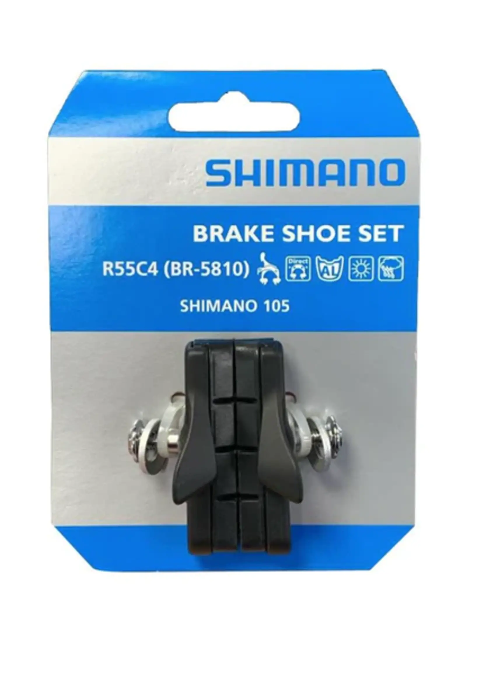 Shimano ZAPATAS DE FRENO 105 BR-5810 R55C4 PAR