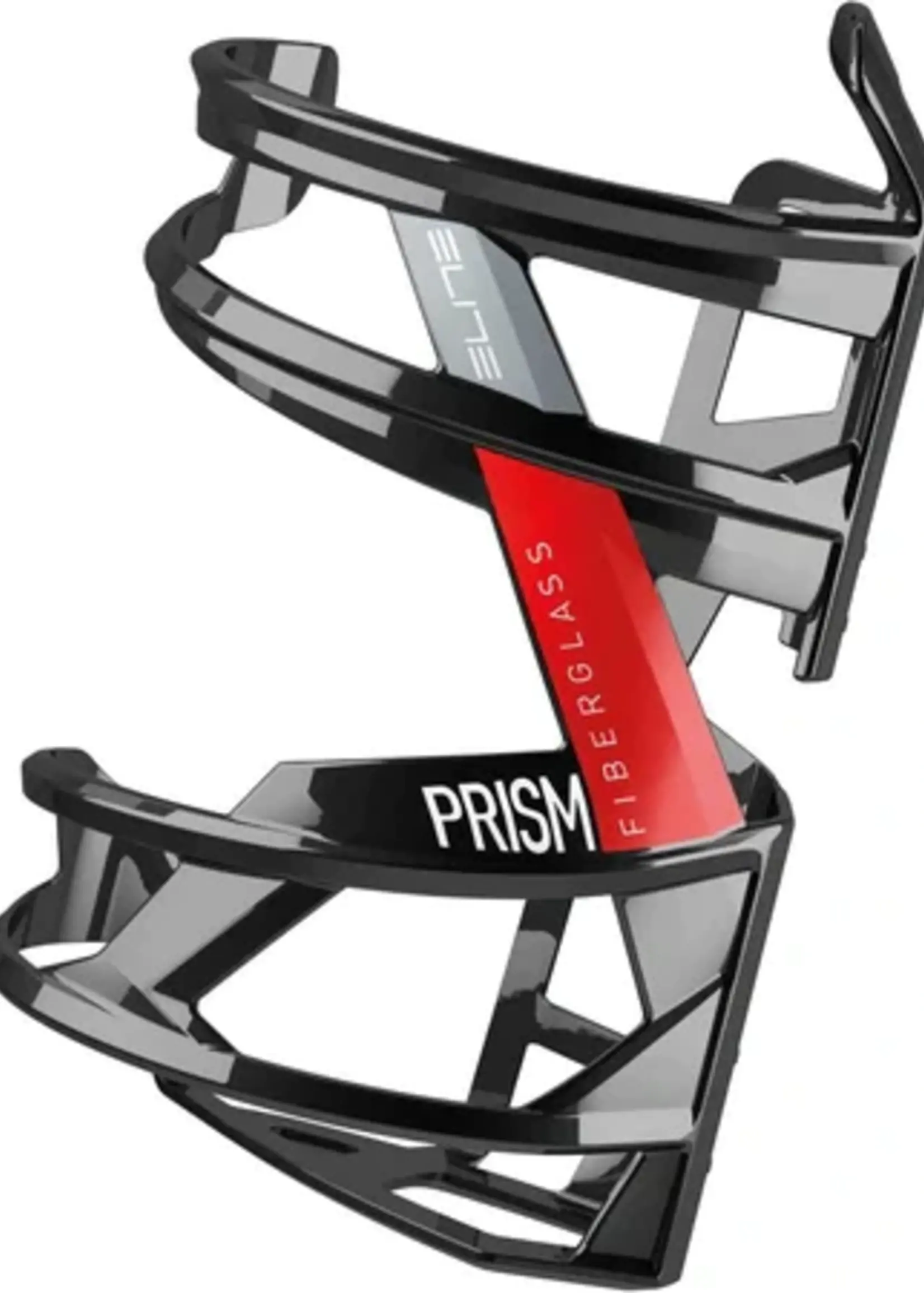 Elite PORTA ANFORA PRISM IZQUIERDA NEGRO BRILLANTE CON ROJO