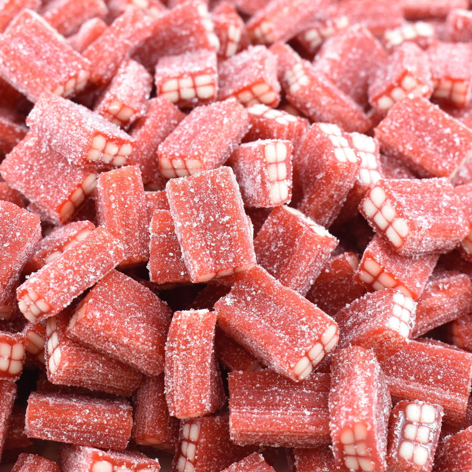 Sour Strawberry Bricks