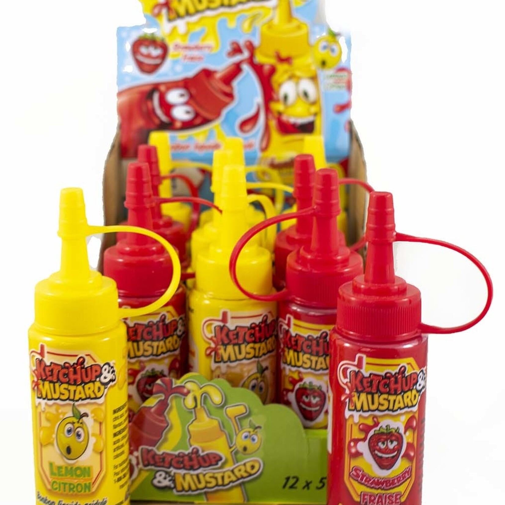 Ketchup & Mustard Candy