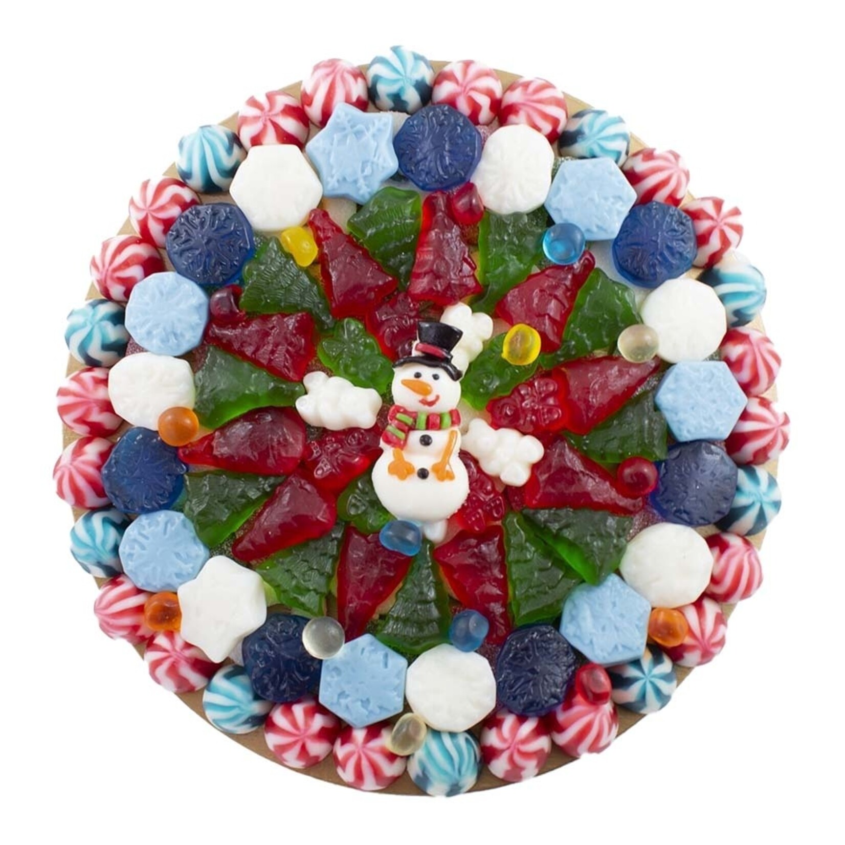 Pizza de bonbons des fêtes 700g