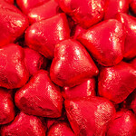 Palmers Milk chocolate red hearths
