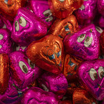 Heart toons chocolates