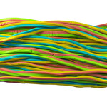 Vidal Mega Rainbow Licorice 70cm