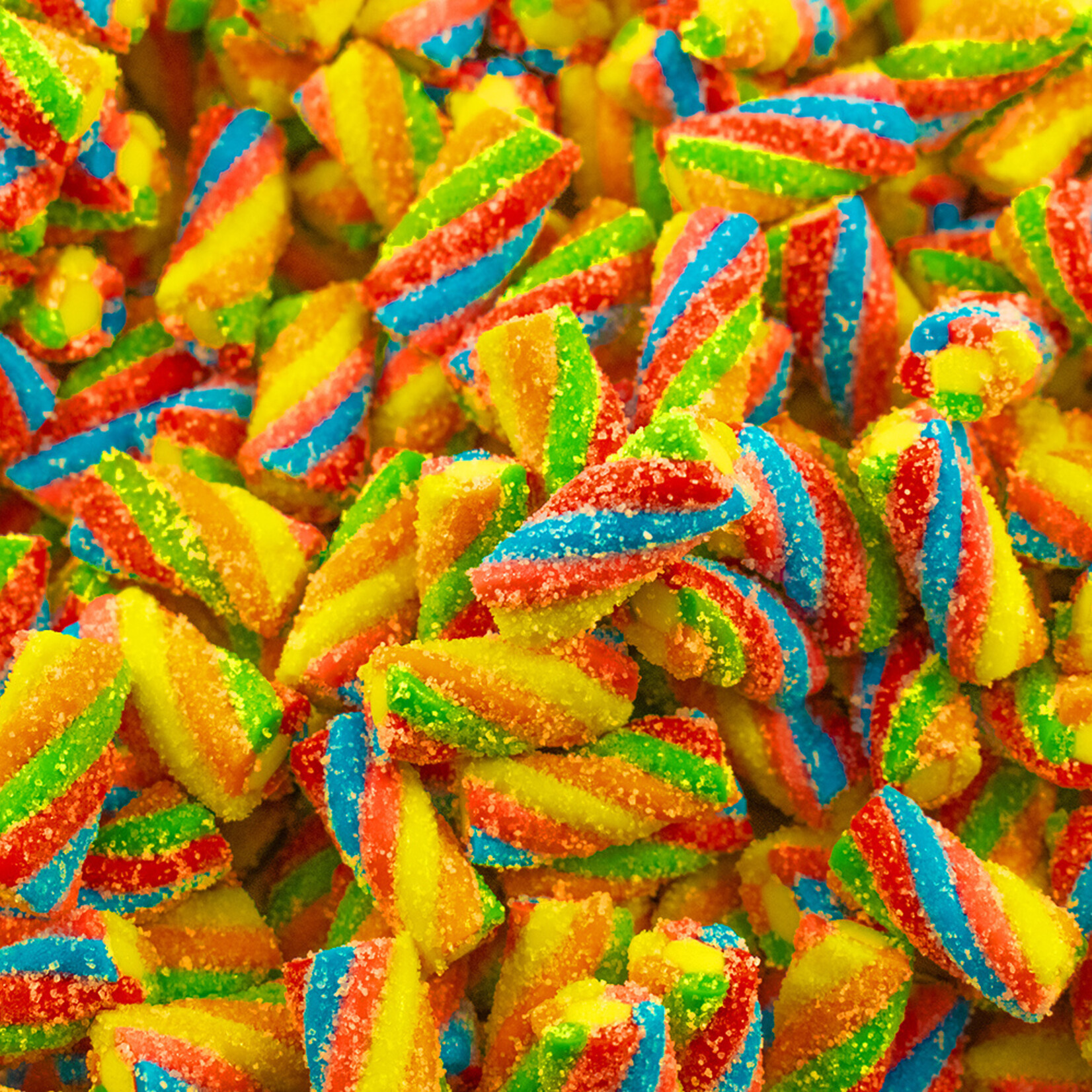 Damel & Razz Matazz Mini Pineapple Rainbow Twists