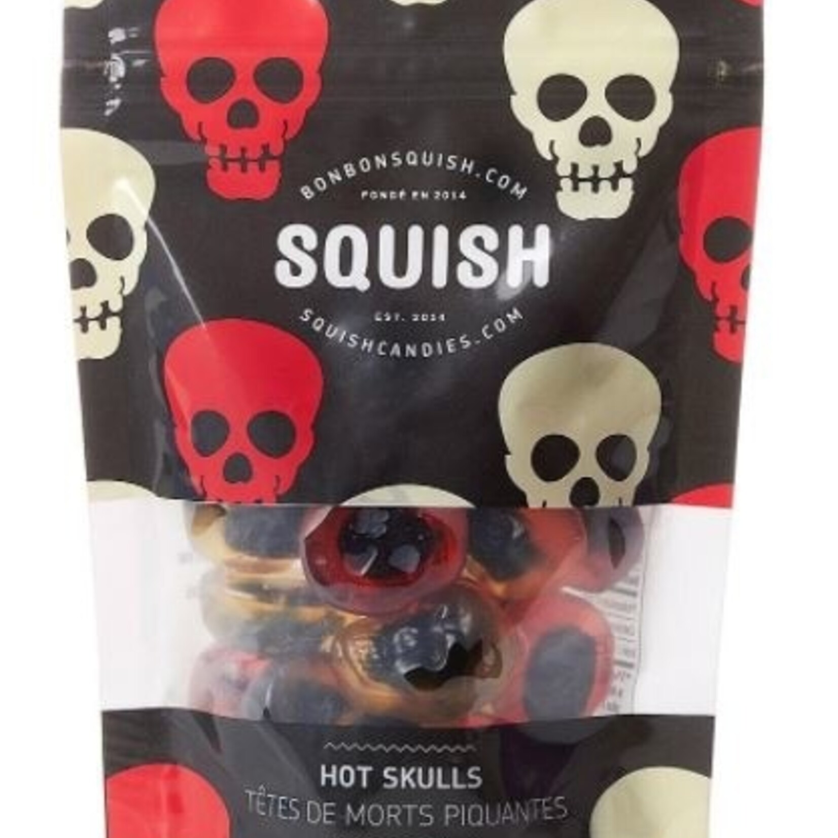 Squish Têtes de Morts Piquantes 120g