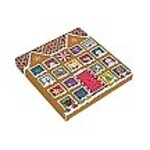 Advent Calendar, Gingerbread House, Standard Depth, 9 x 9 x 1"