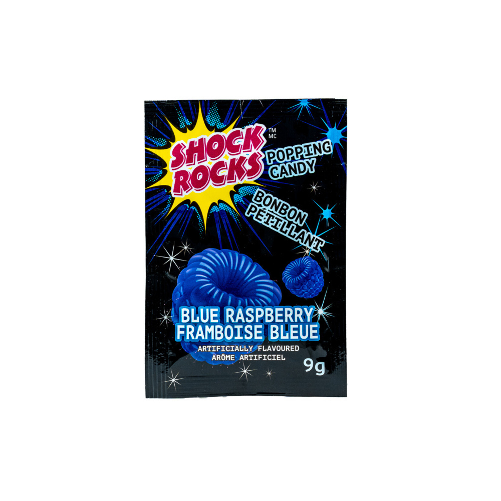 Shock Rocks framboise bleue