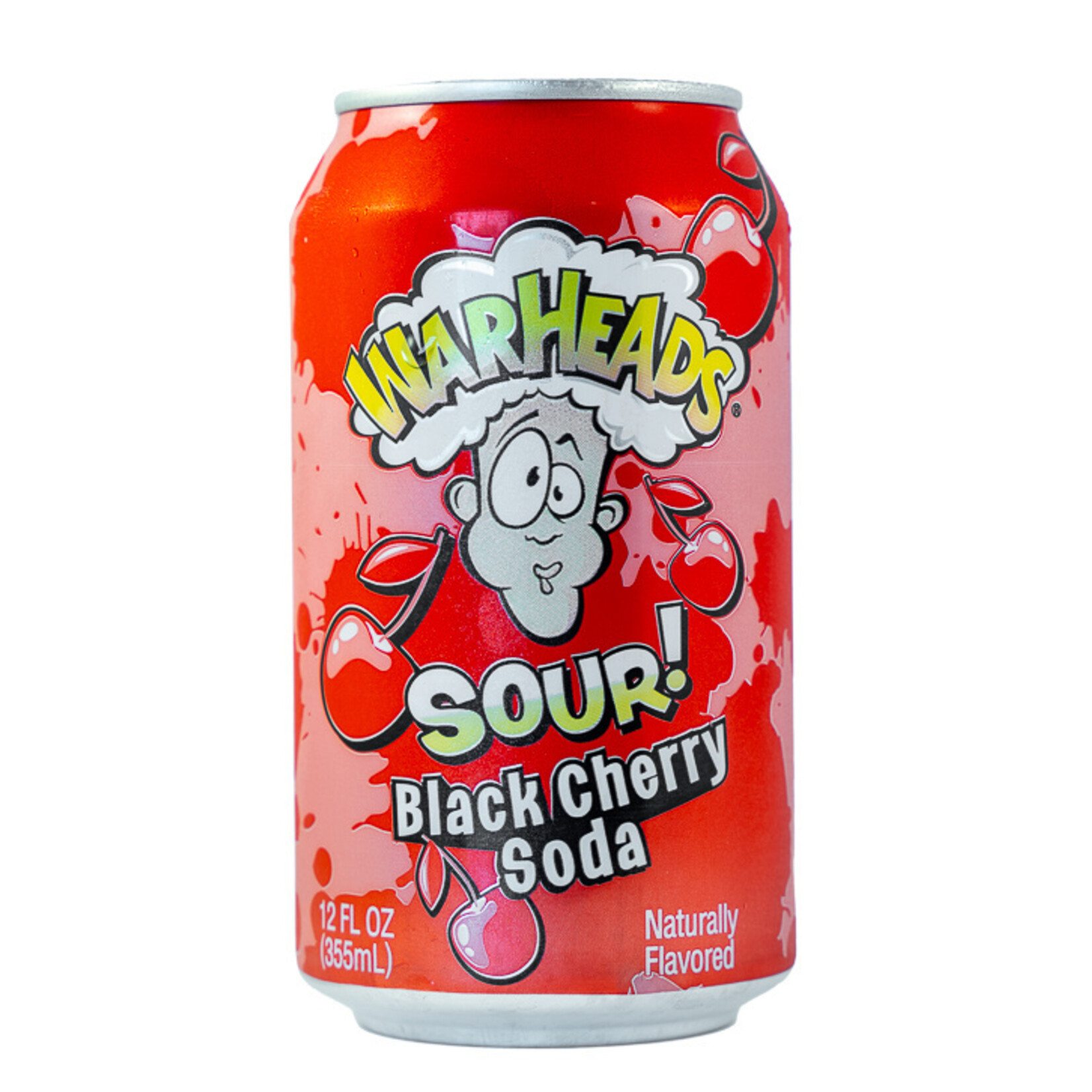 Warheads soda cerise noire 355ml