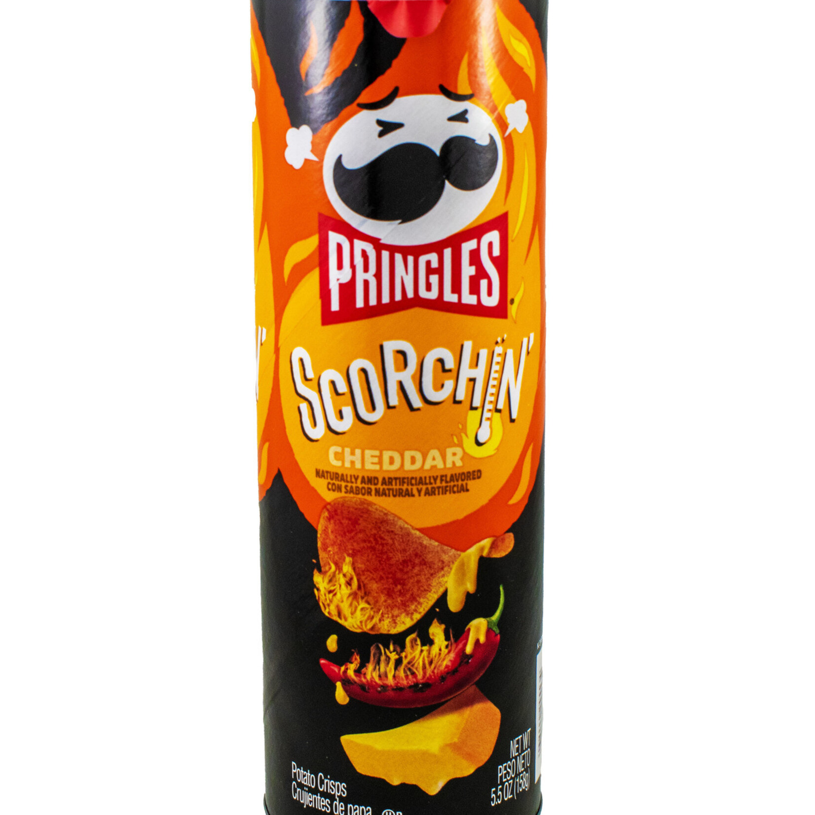 Pringles Scorchin Cheddar158g