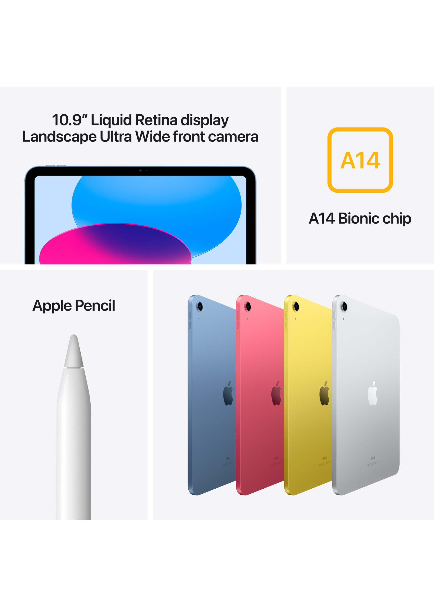 10.9-inch iPad Wi-Fi 256GB - Pink (10th-gen) (Oct 2022 10.9-inch iPad Wi-Fi 256GB - Pink (10th-gen) (Oct 2022