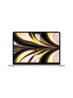 Apple 13-inch MacBook Air: Apple M2 chip with 8-core CPU and 8-core GPU, 256GB - Starlight (June 2022) w/3-Year AppleCare+