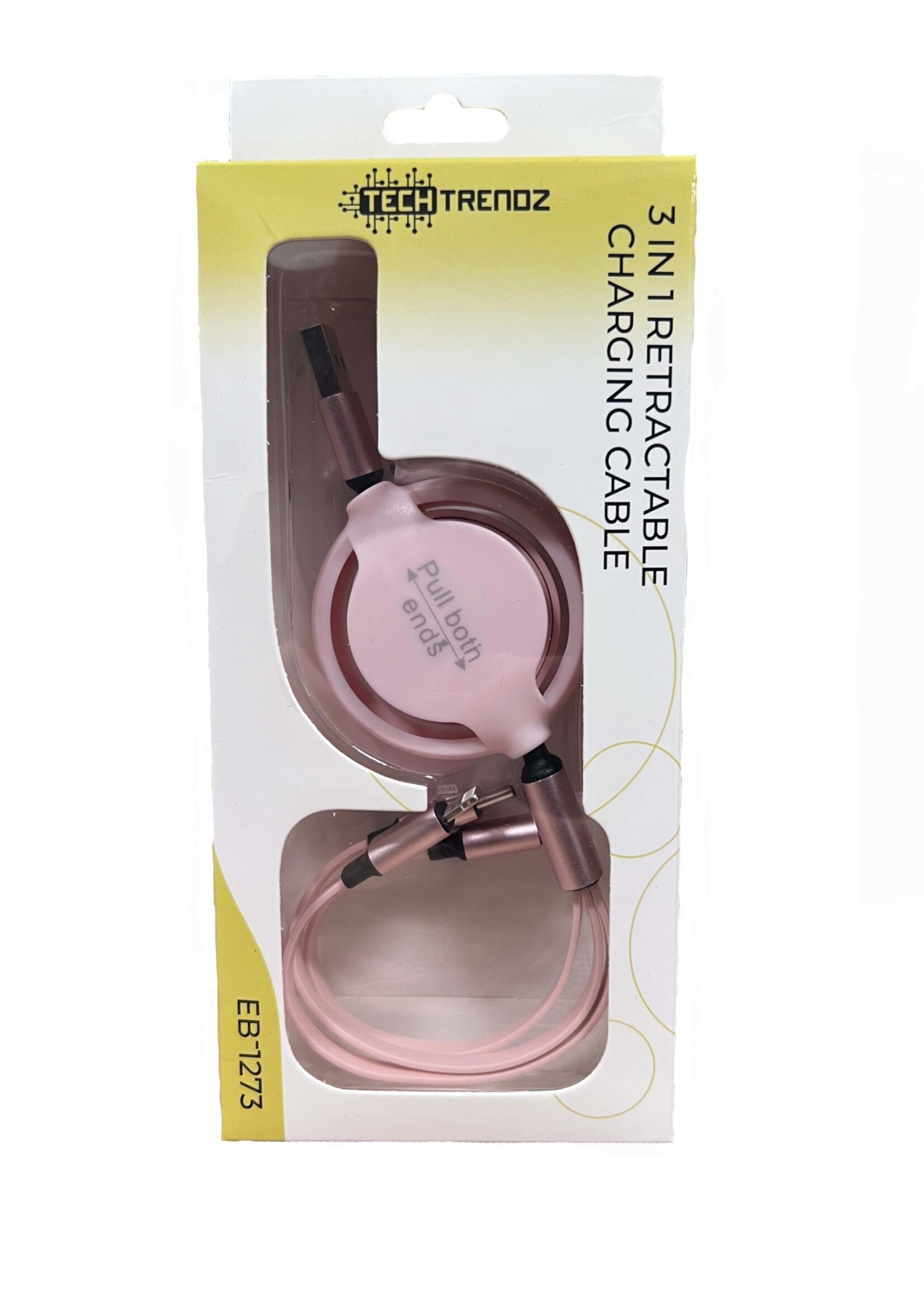Trendz 3in1 Retractable Charger