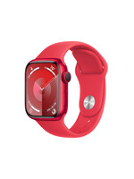 Apple Apple Watch Series 9 GPS 41mm Red Aluminum Case with Red Sport Band S/M