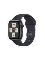 Apple Apple Watch SE GPS 40mm Midnight Aluminum Case with Midnight Sport Band S/M (September 2023)