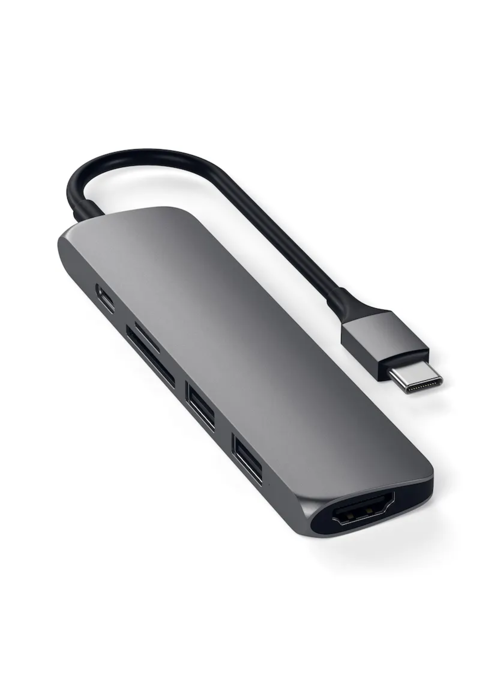 Satechi Satechi Slim Multiport V2 - Space Gray