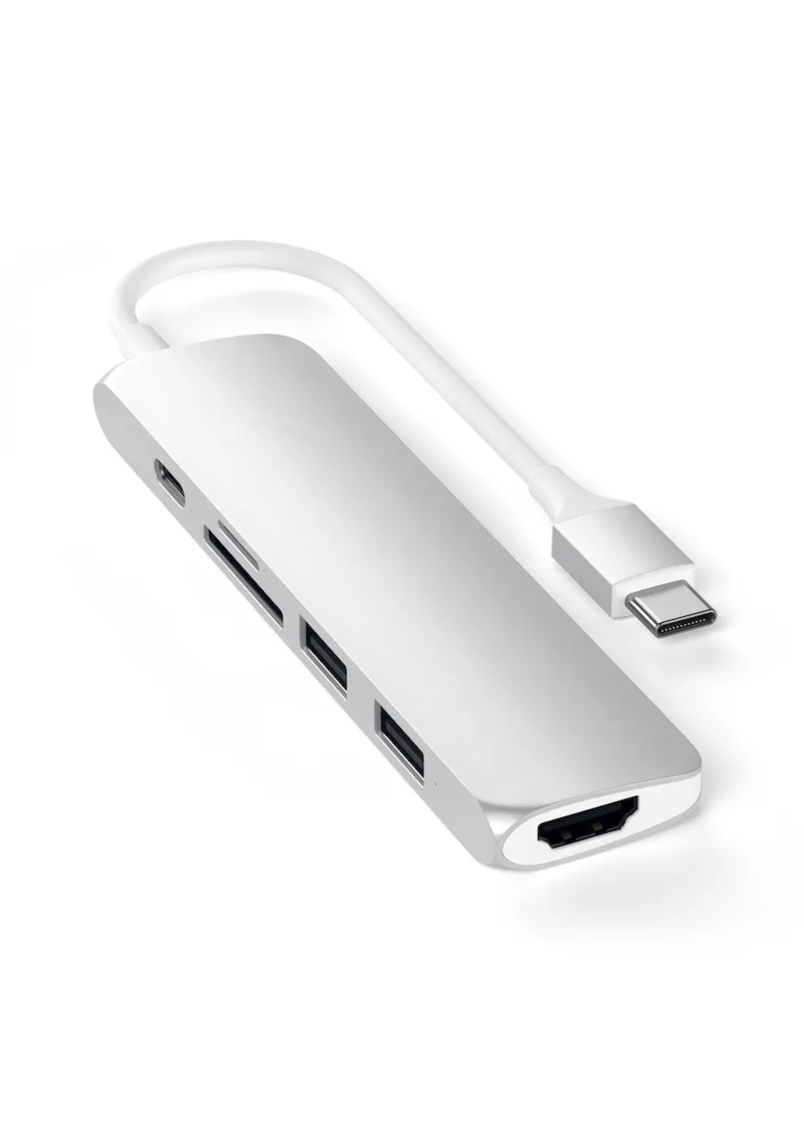 Satechi Satechi Slim Multiport V2 - Silver