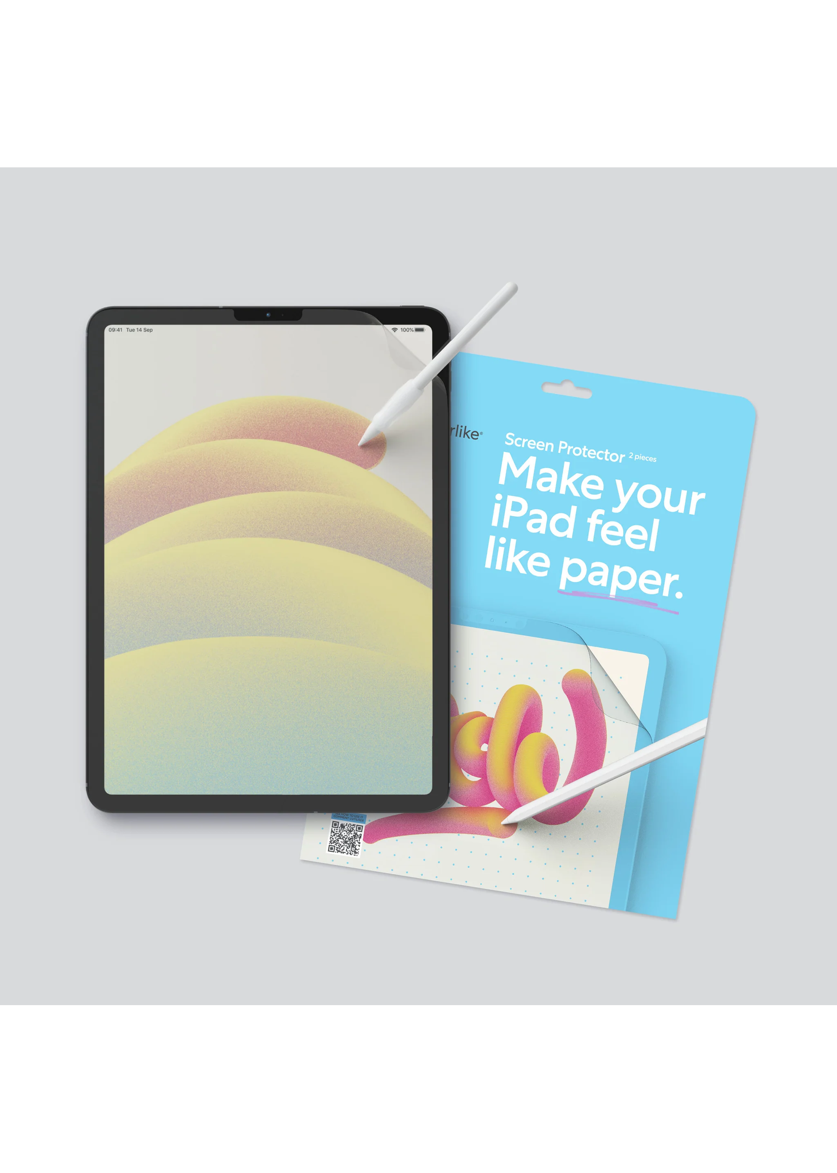 Paperlike 2.1 iPad Screen Protector - 11in iPad Pro 10.9 Air
