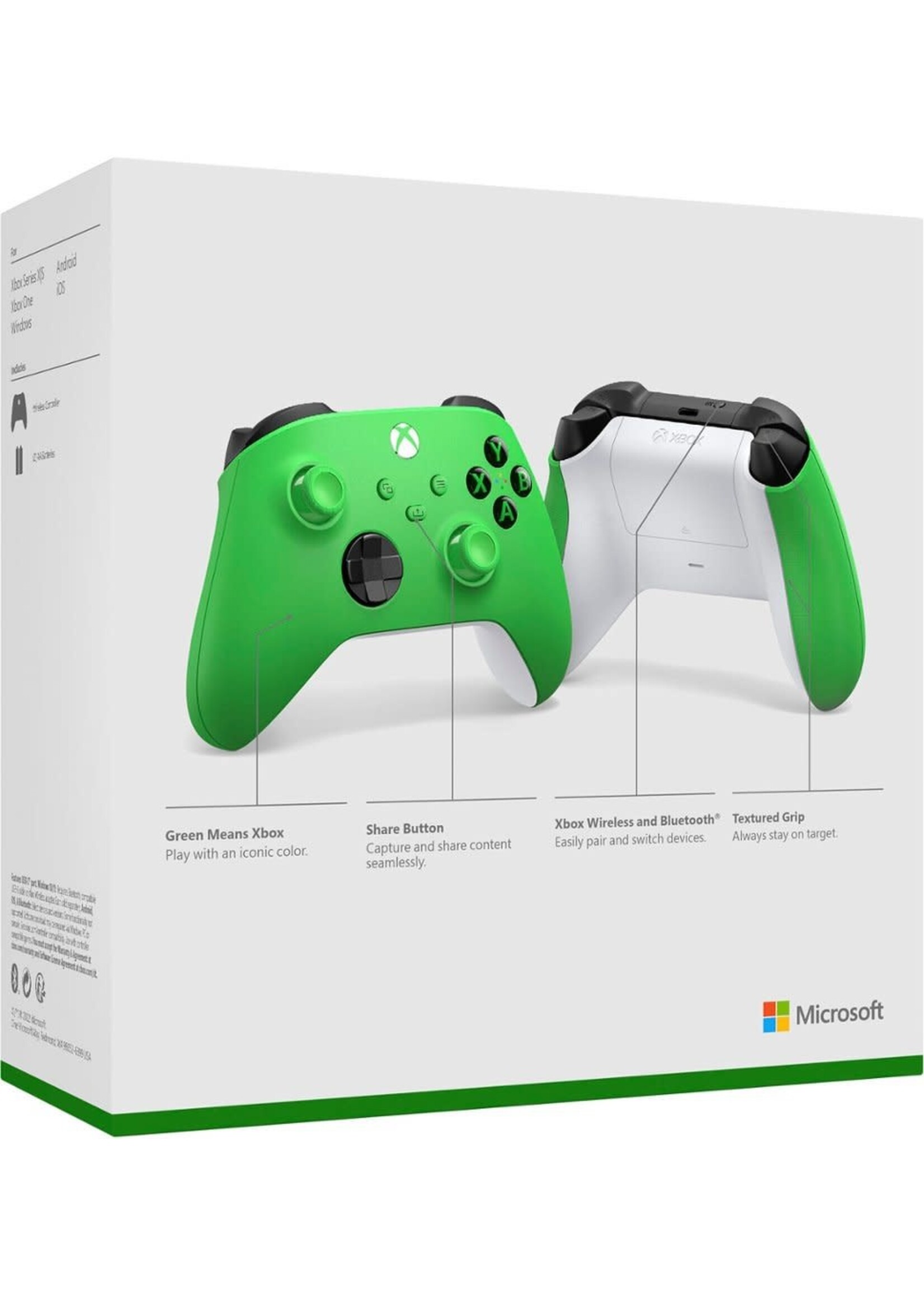 Microsoft Microsoft Xbox Wireless Controller - Velocity Green