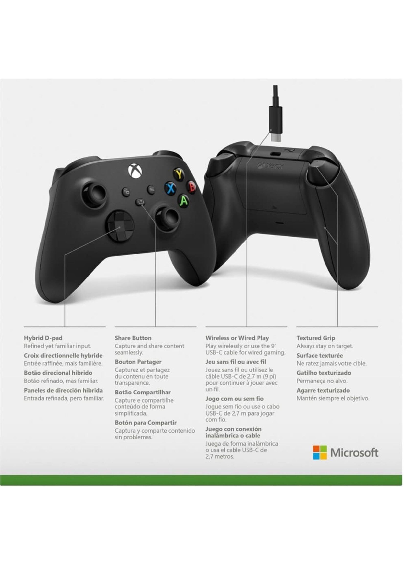 Microsoft Microsoft Xbox Wireless Controller - Black