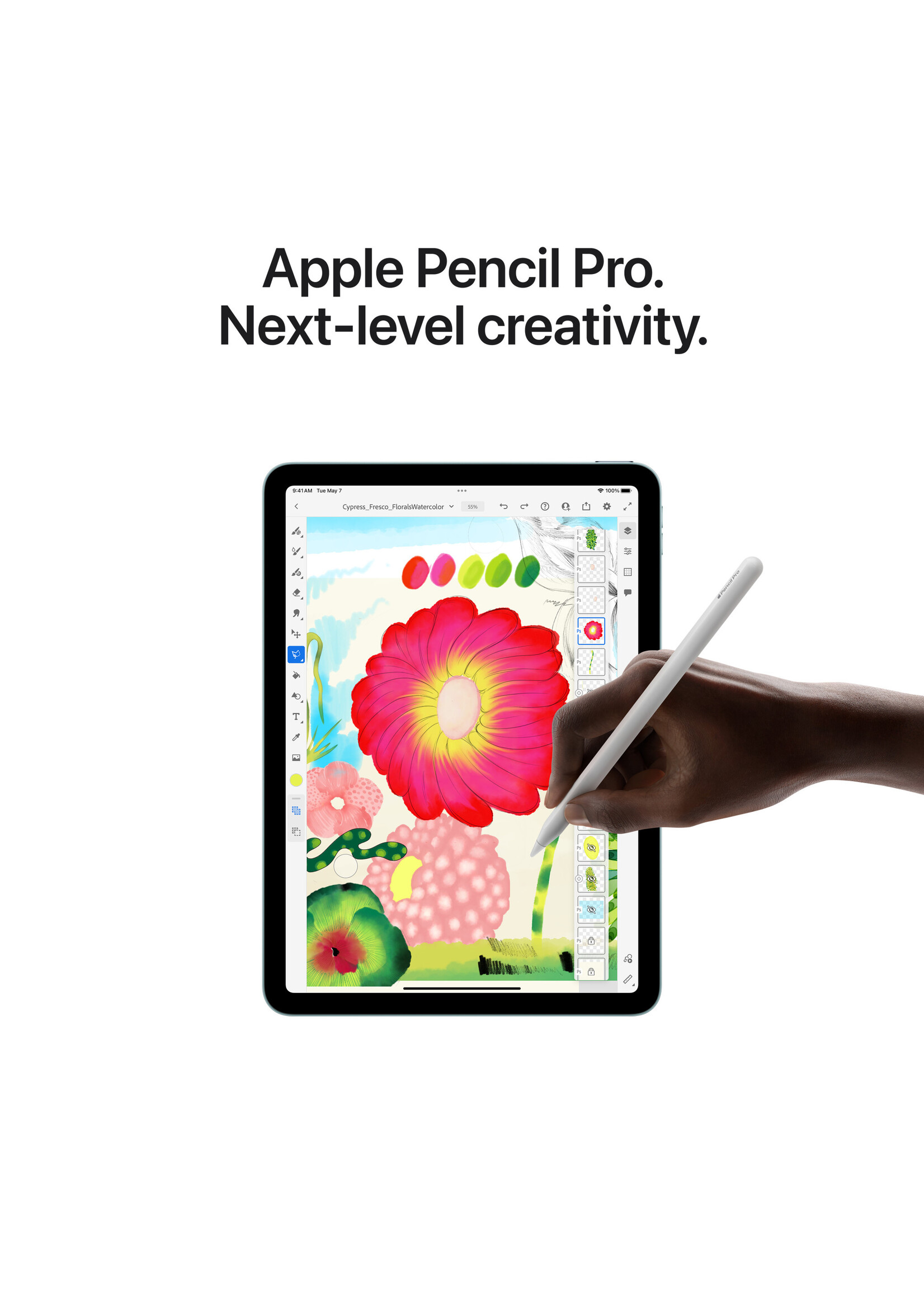 Apple 11-inch iPad Air Wi-Fi 128GB - Space Gray (May 2024)