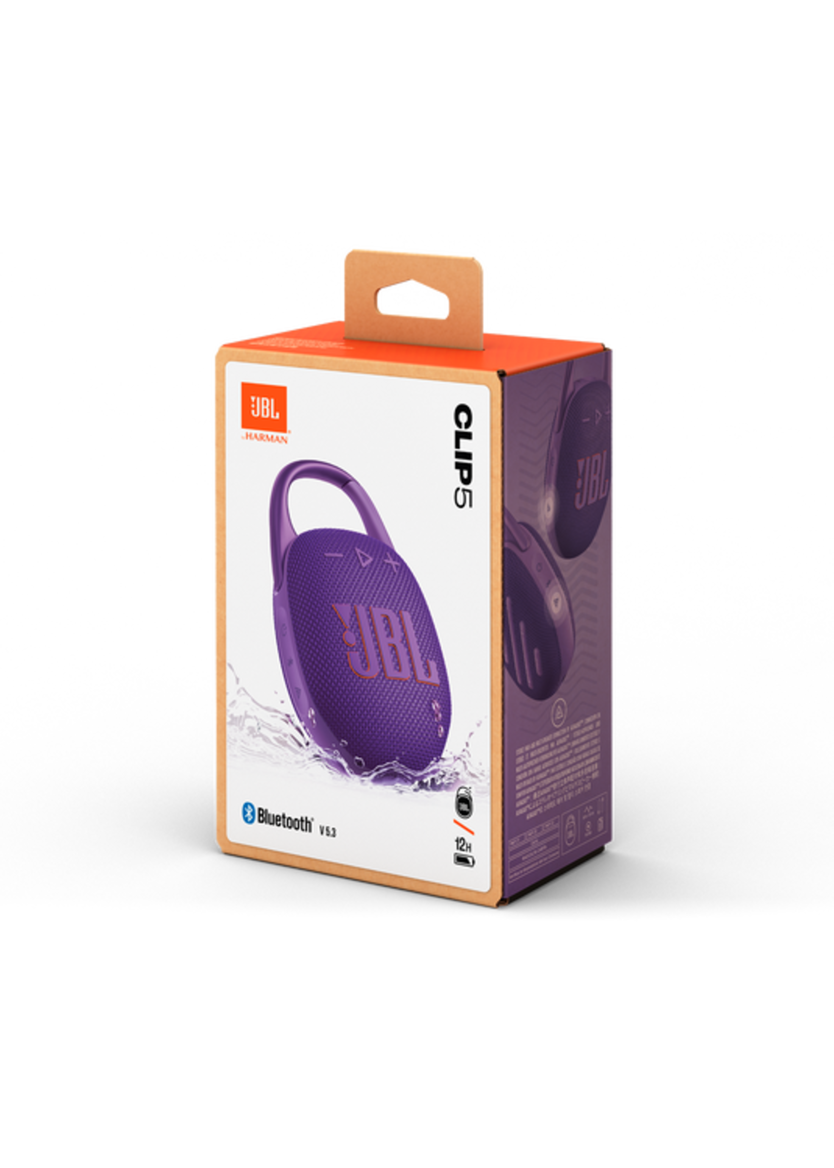 JBL JBL Clip 5 Wireless Speaker - Purple