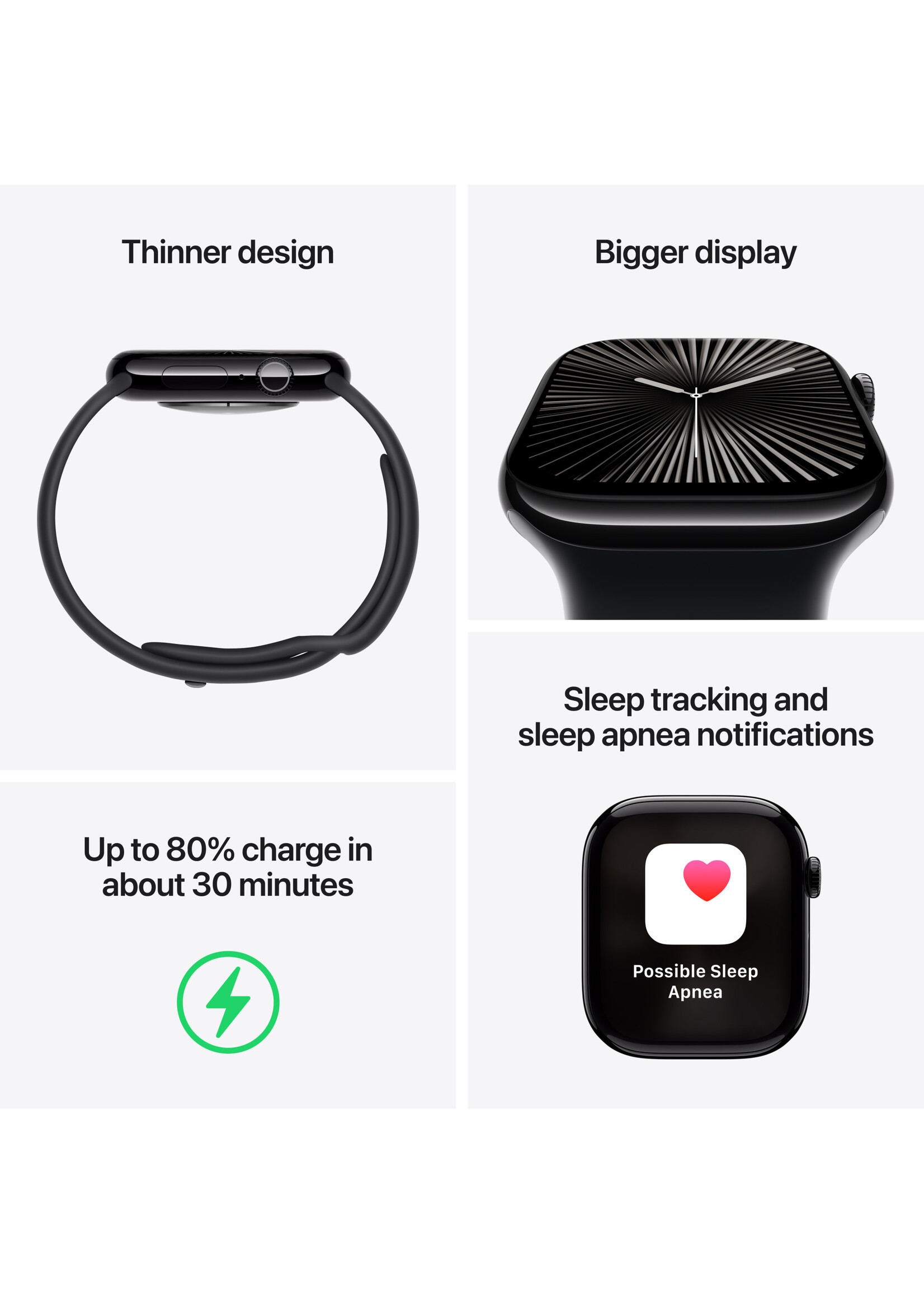 Apple Apple Watch Series 10 GPS 46mm Aluminum Case
