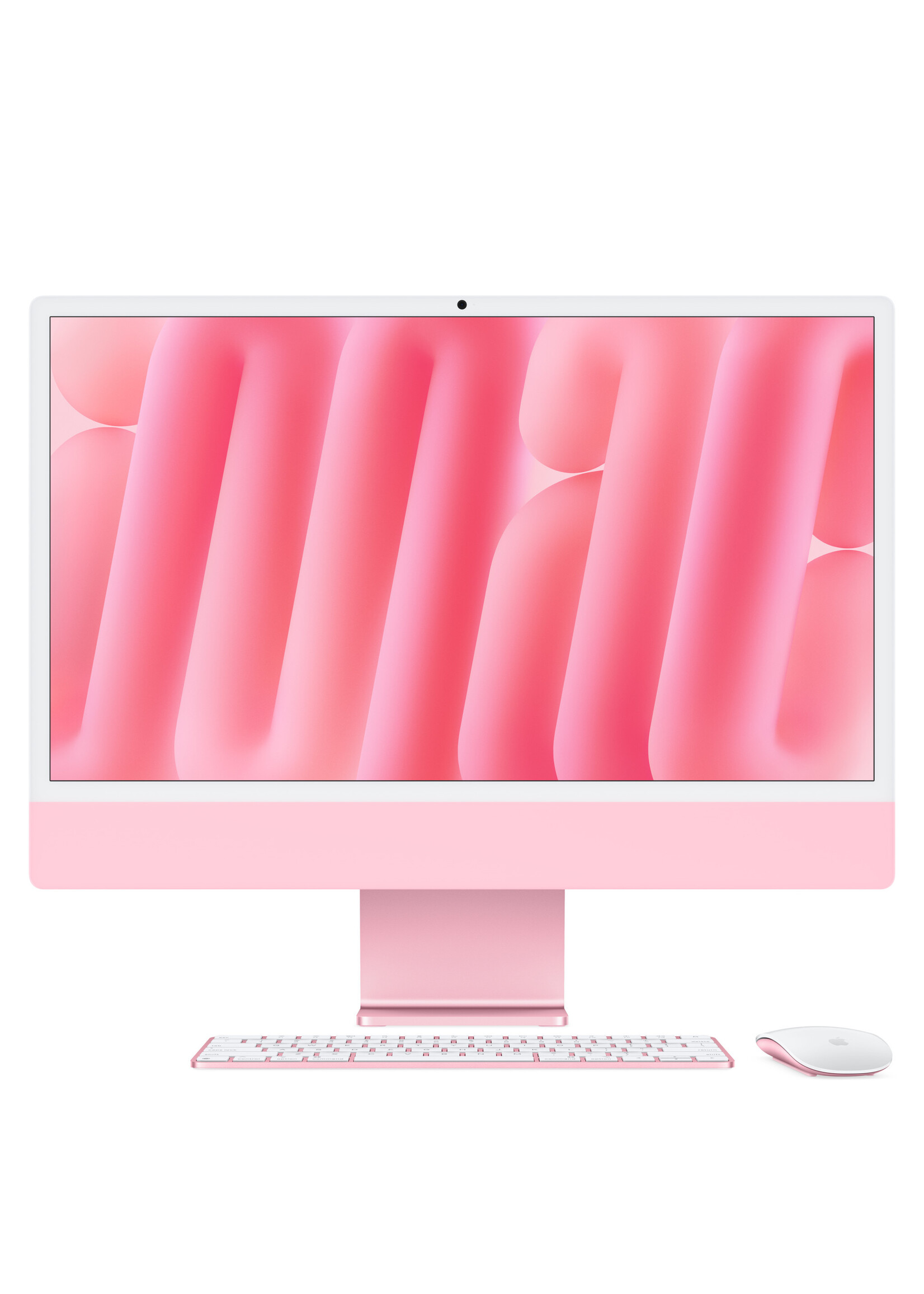 Apple 24-inch iMac: Apple M4 chip 8-core CPU 8-core GPU 16GB/256GB - Pink