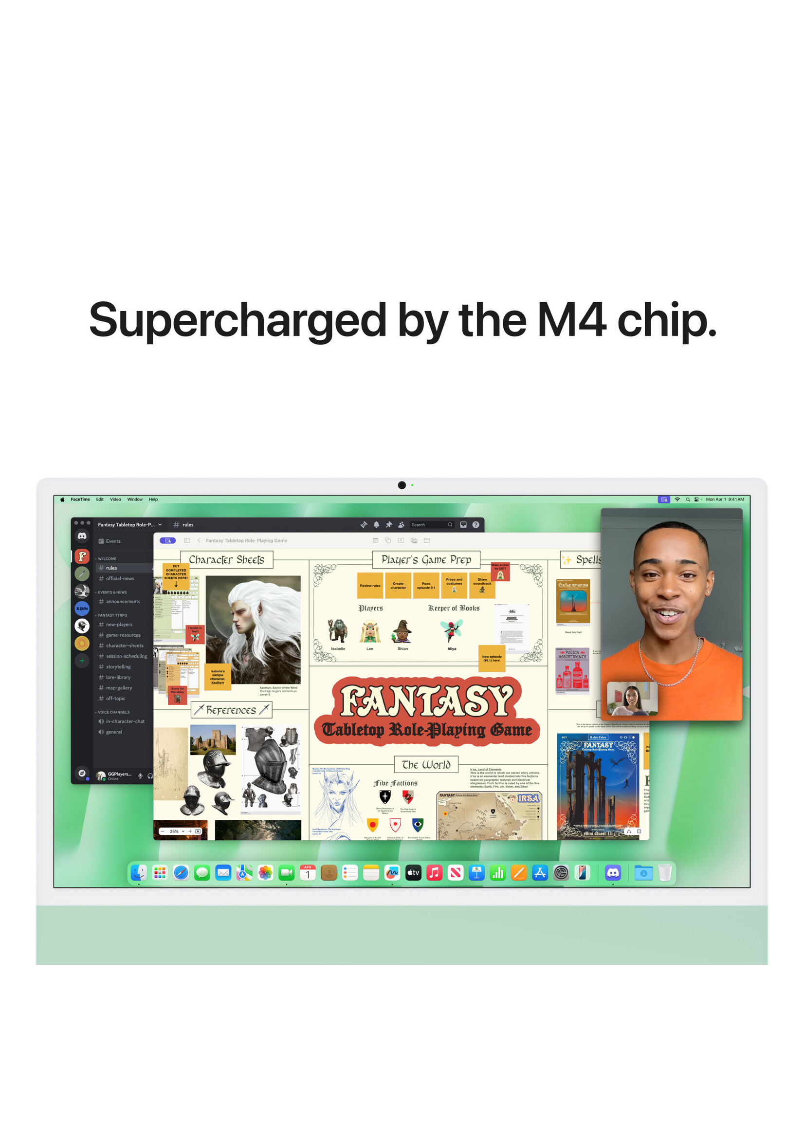 Apple 24-inch iMac: Apple M4 chip 8-core CPU 8-core GPU 16GB/256GB - Green