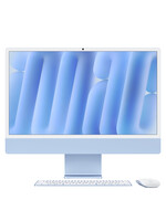 Apple 24-inch iMac: Apple M4 chip 8-core CPU 8-core GPU 16GB/256GB - Blue