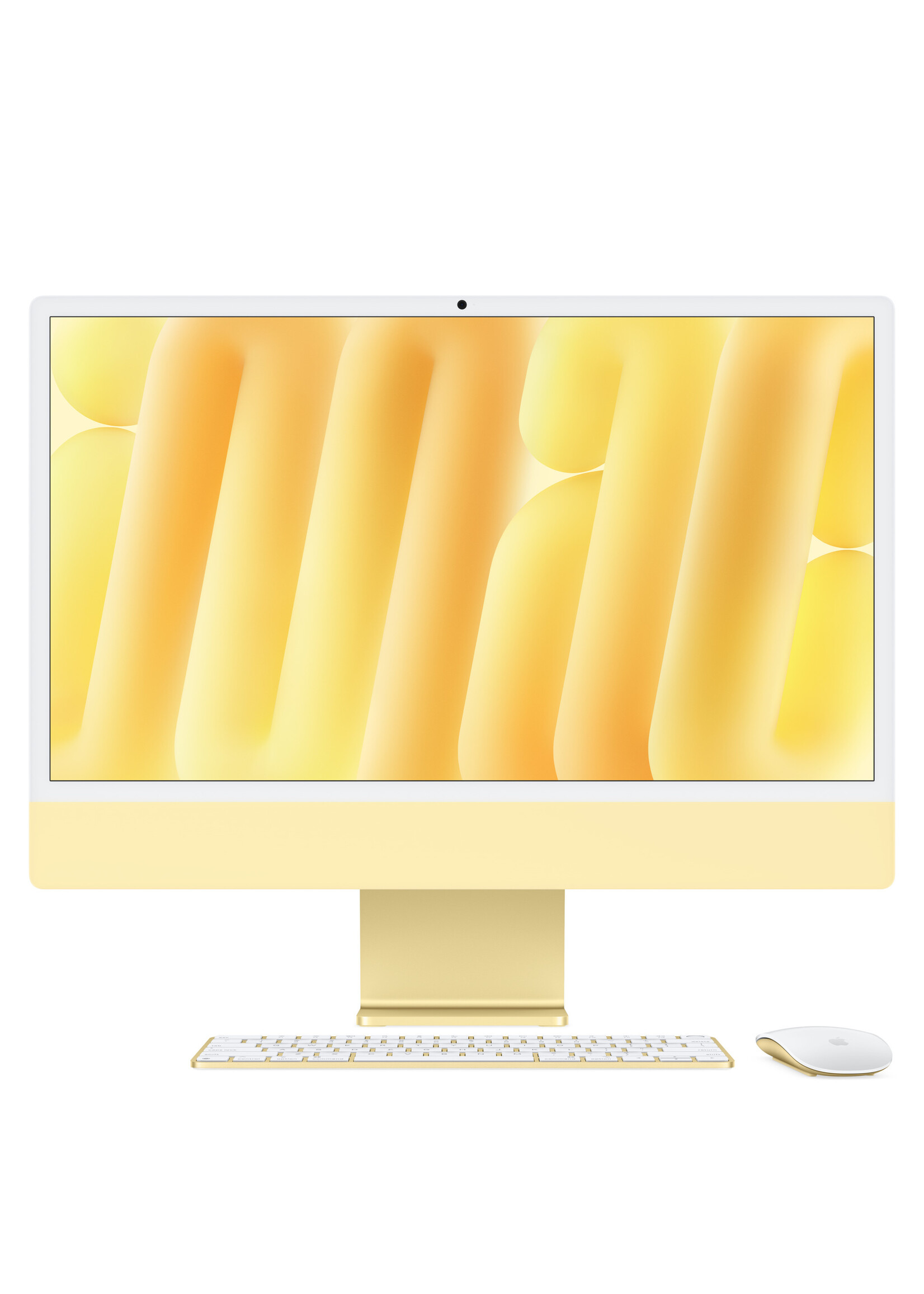 Apple 24-inch iMac: Apple M4 chip 10-core CPU 10-core GPU 16GB/256GB - Yellow