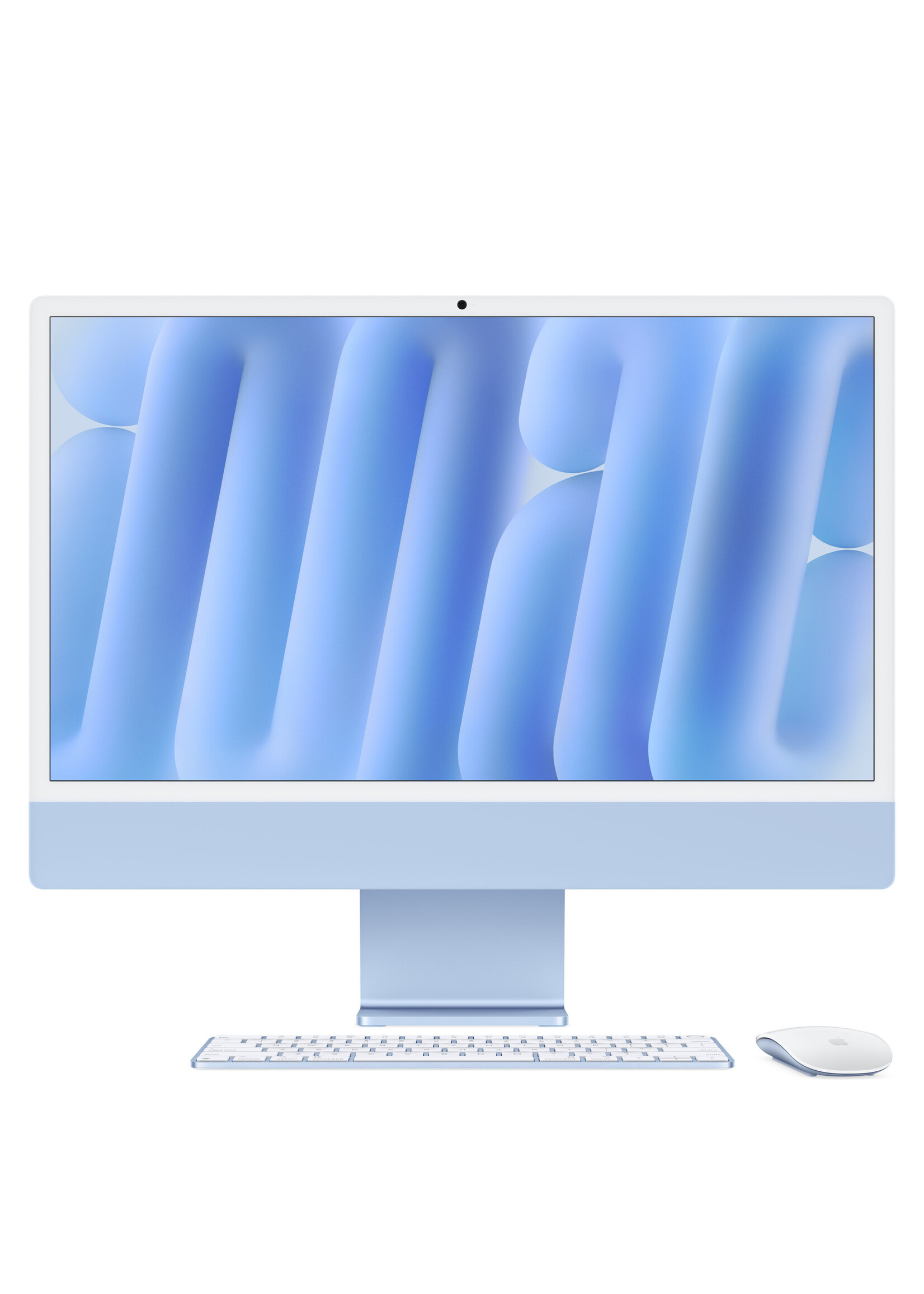 Apple 24-inch iMac: Apple M4 chip 10-core CPU 10-core GPU 16GB/512GB - Blue