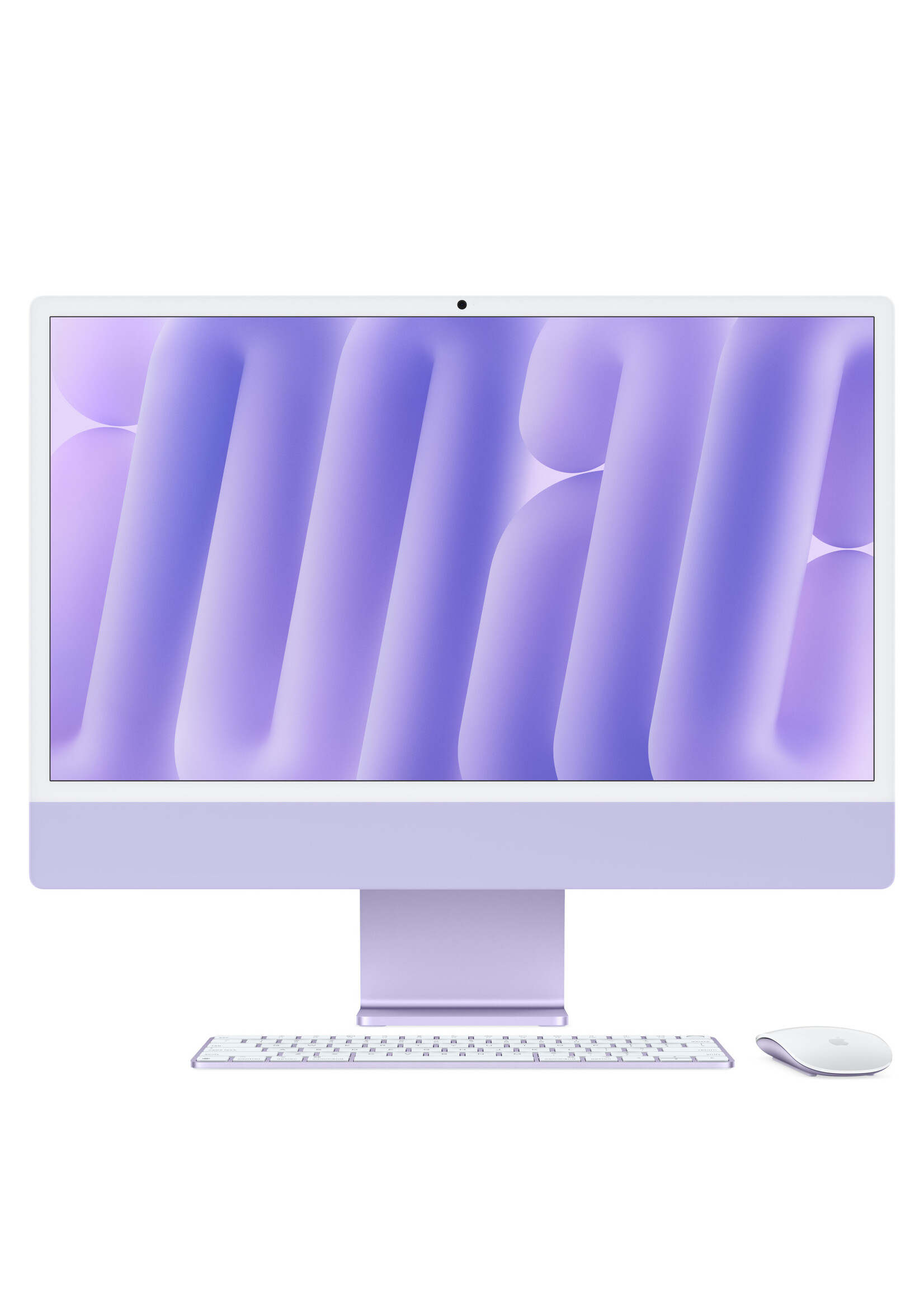 Apple 24-inch iMac: Apple M4 chip 10-core CPU 10-core GPU 16GB/512GB - Purple