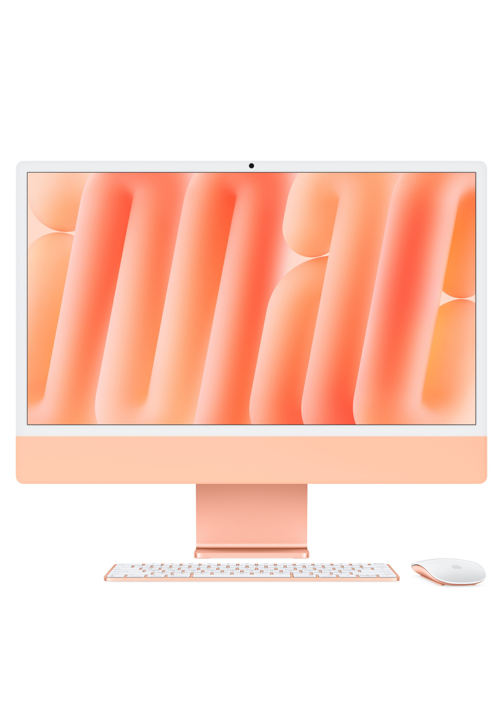Apple 24-inch iMac: Apple M4 chip 10-core CPU 10-core GPU 16GB/512GB - Orange