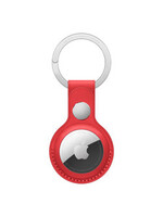 Apple AirTag Leather Key Ring - (PRODUCT)RED